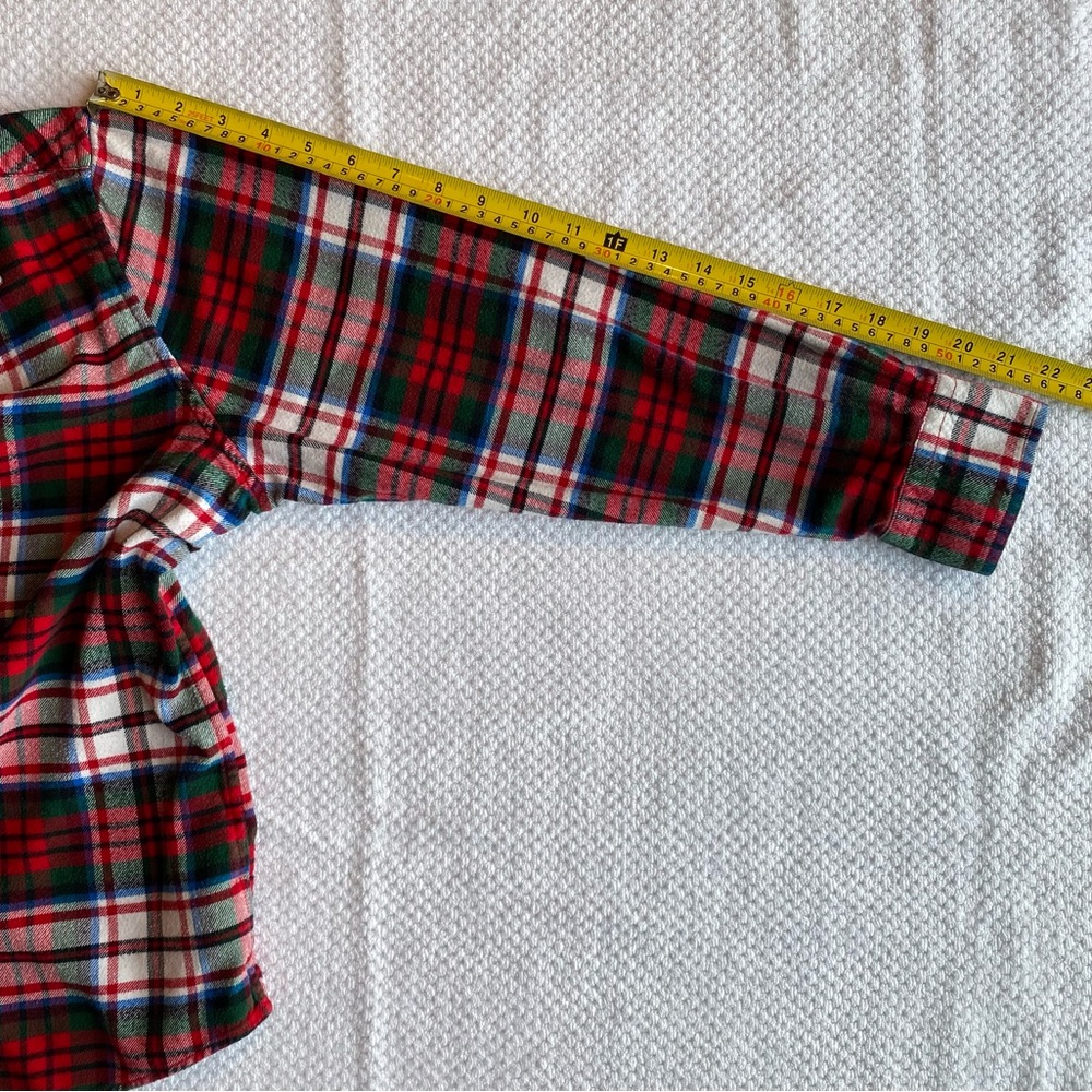 Lands’ End Flannel Shirt Size 16P - Picture 9 of 11